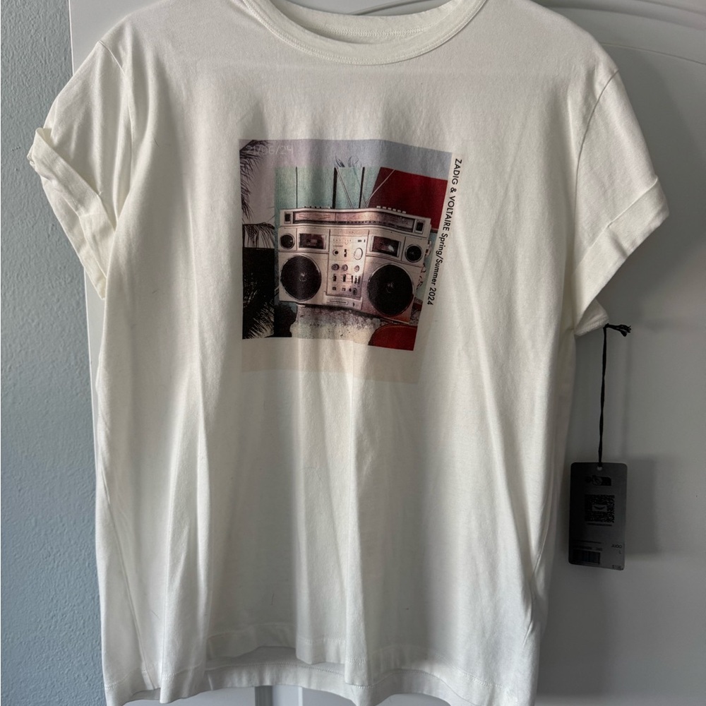 Zadig & Voltaire White T-Shirt